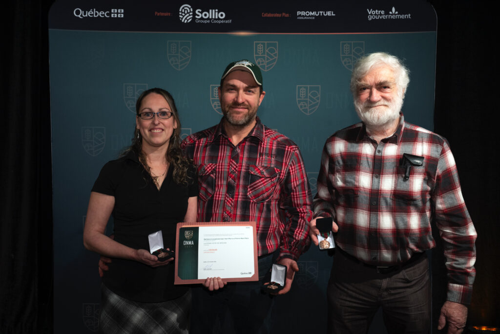 Myrianne Lessard, Pierre-Marc Patry et Jean-Pierre Patry