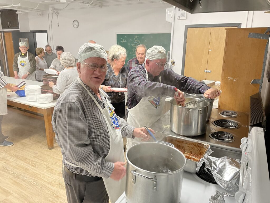 Les Chevaliers à la cuisine, Nov 2024